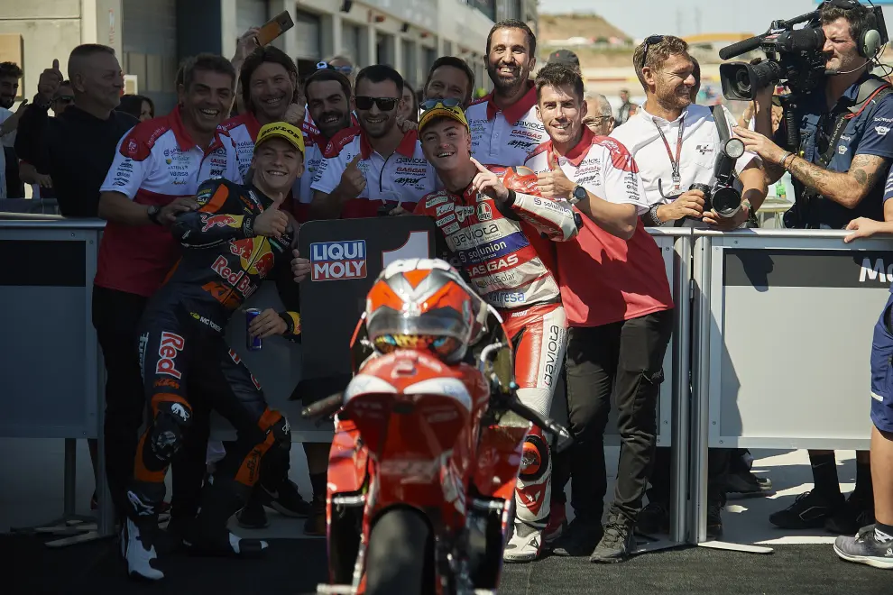 Qualifying de Moto3 durante el Gran Premio Animoca Brands de Aragón