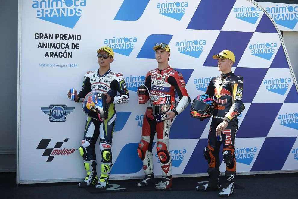 Qualifying de Moto3 durante el Gran Premio Animoca Brands de Aragón