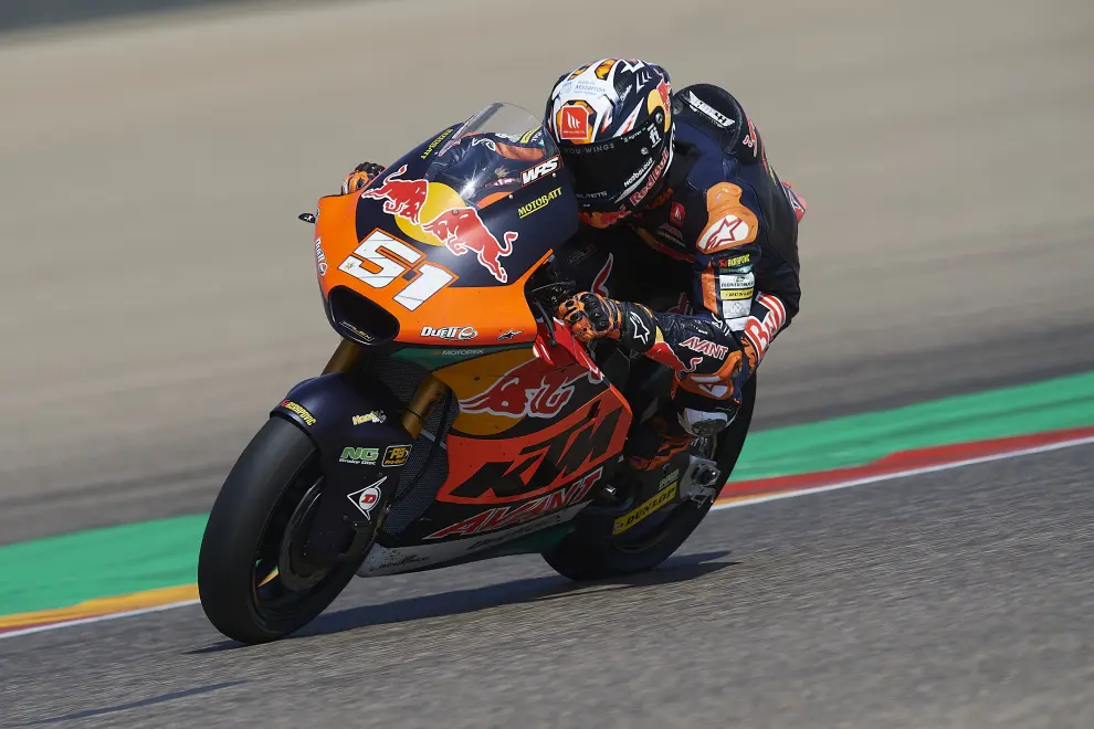 Carrera de Moto2 durante el Gran Premio Animoca Brands de Aragón