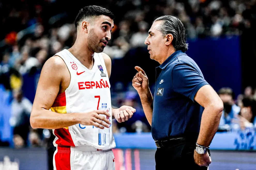 Fotos de la final del Eurobasket entre España y Francia