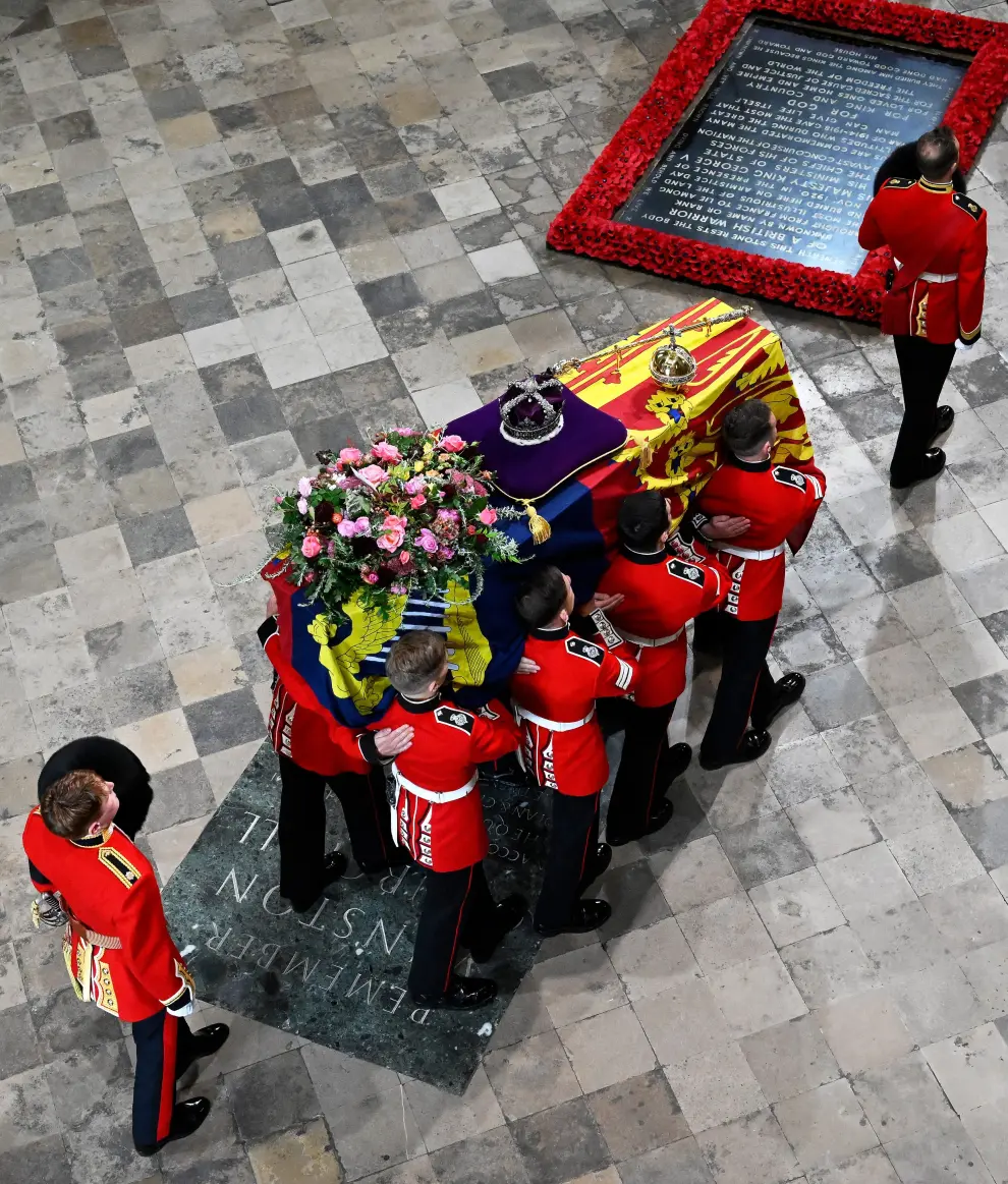 Funeral de Isabel II.