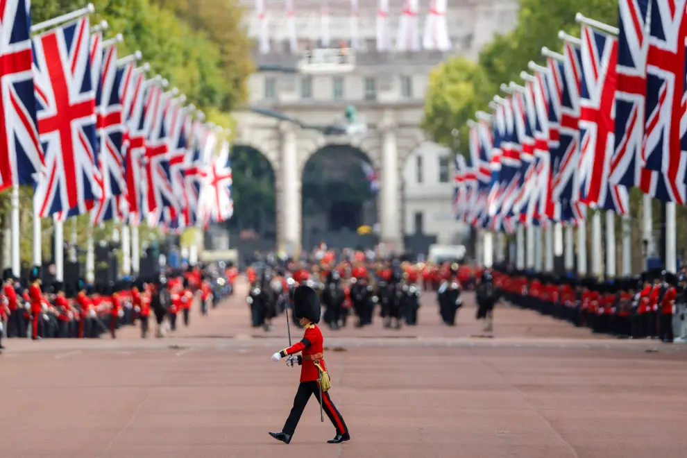 Funeral de la reina Isabel II: multitudinaria despedida en Londres