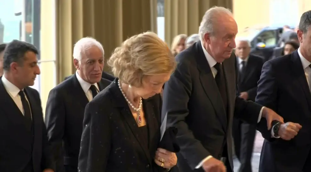 Los reyes de España asisten al funeral de Estado de Isabel II