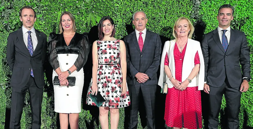 Jorge Blanchard, María Sasot, Silvia Plaza, Miguel Marzo, María Jesús Lorente y Luis Ignacio Lucas.
