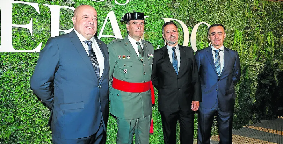 Juan Carlos Hernández, Javier Almiñana, José Luis Ortiz-Cañavate y Manuel Pérez López