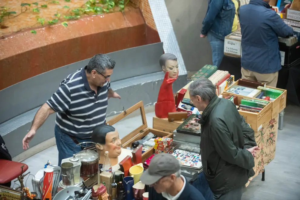 Mercado de las pulgas de Zaragoza.