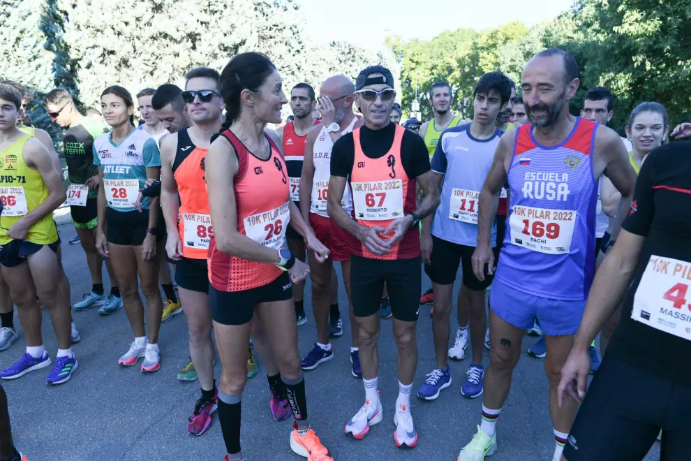 Foto de la carrera 10K del Pilar en el Parque Grande José Antonio Labordeta de Zaragoza