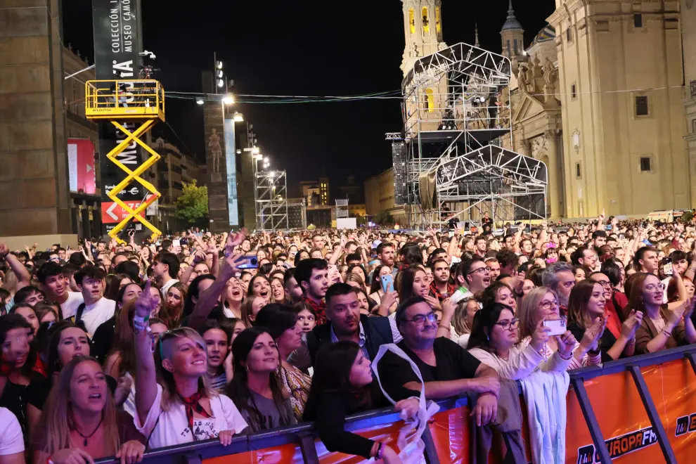 Fotos del concierto de La Pegatina en las Fiestas del Pilar 2022
