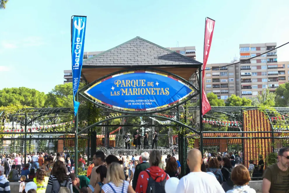 Inauguración del Parque de las Marionetas.