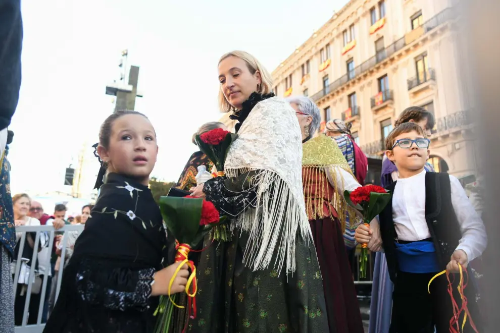 Ofrenda de Flores de las Fiestas del Pilar 2022.