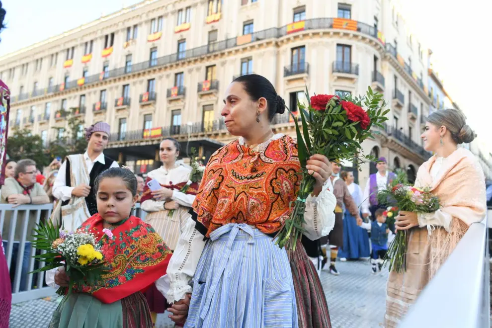 Ofrenda de Flores de las Fiestas del Pilar 2022.