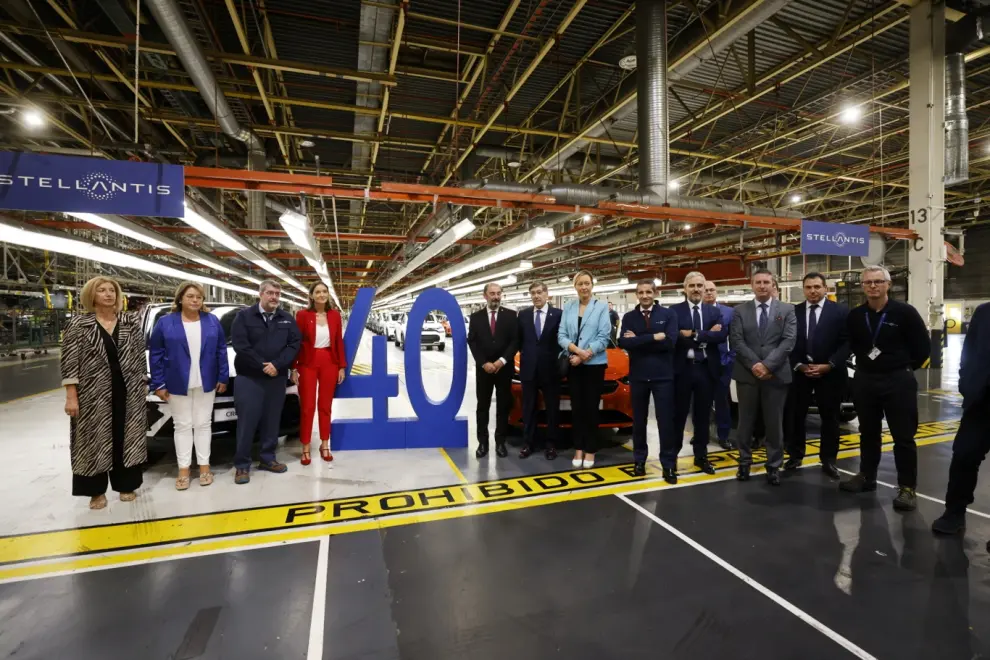 La fábrica de Figueruelas celebra sus 40 años