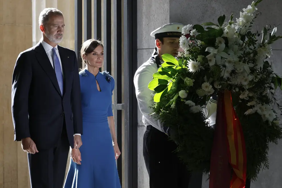 Los Reyes se reúnen con el presidente de Alemania Frank-Walter Steinmeier y con su mujer Elke Büdenbender