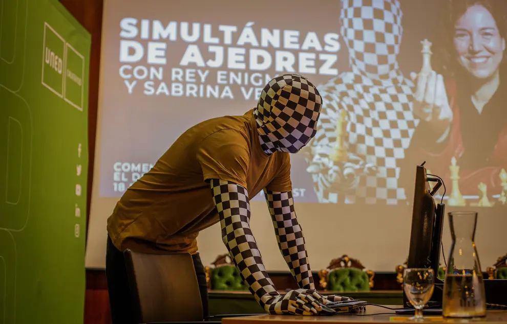 El rey 'Enigma' del ajedrez en Calatayud.