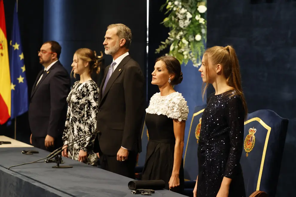 Ceremonia de entrega de los premios Princesa de Asturias.