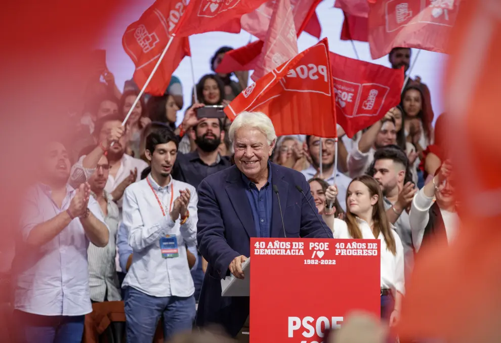 Pedro Sánchez y Felipe González conmemoran 40 aniversario victoria electoral PSOE
