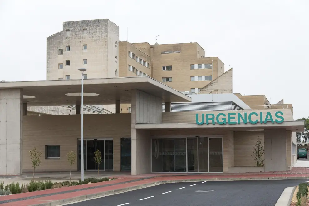 Fotos del nuevo edificio de Urgencias del San Jorge de Huesca.