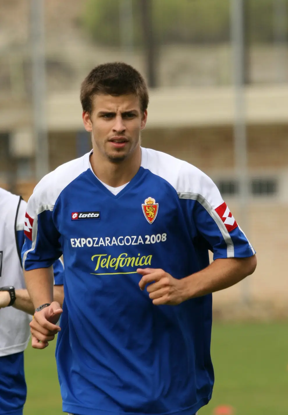 Gerard Piqué también fue jugador del Real Zaragoza