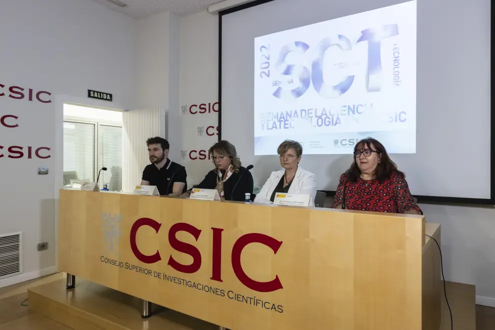 Inauguración Semana de la Ciencia en la sede de Zaragoza de la delegación del CSIC en Aragón
