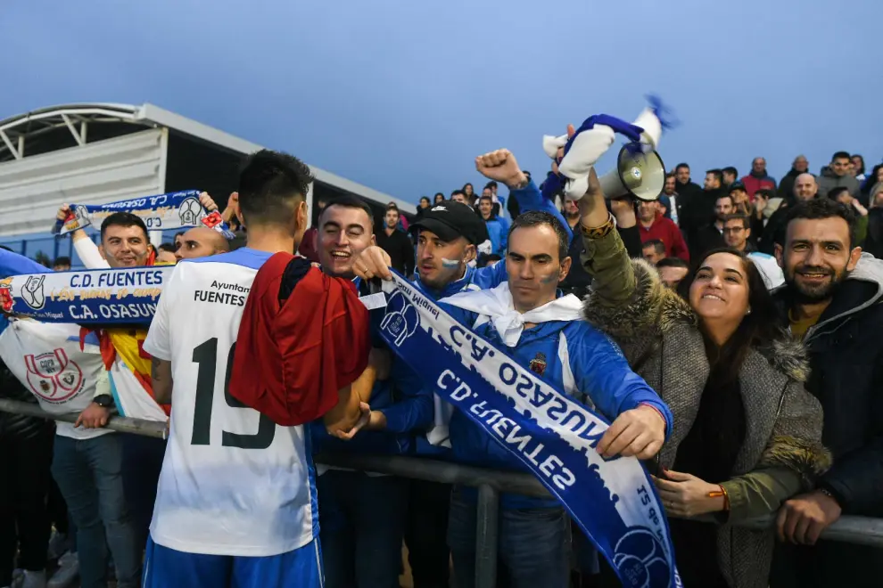 Foto del partido de Copa del Rey, Fuentes-Osasuna