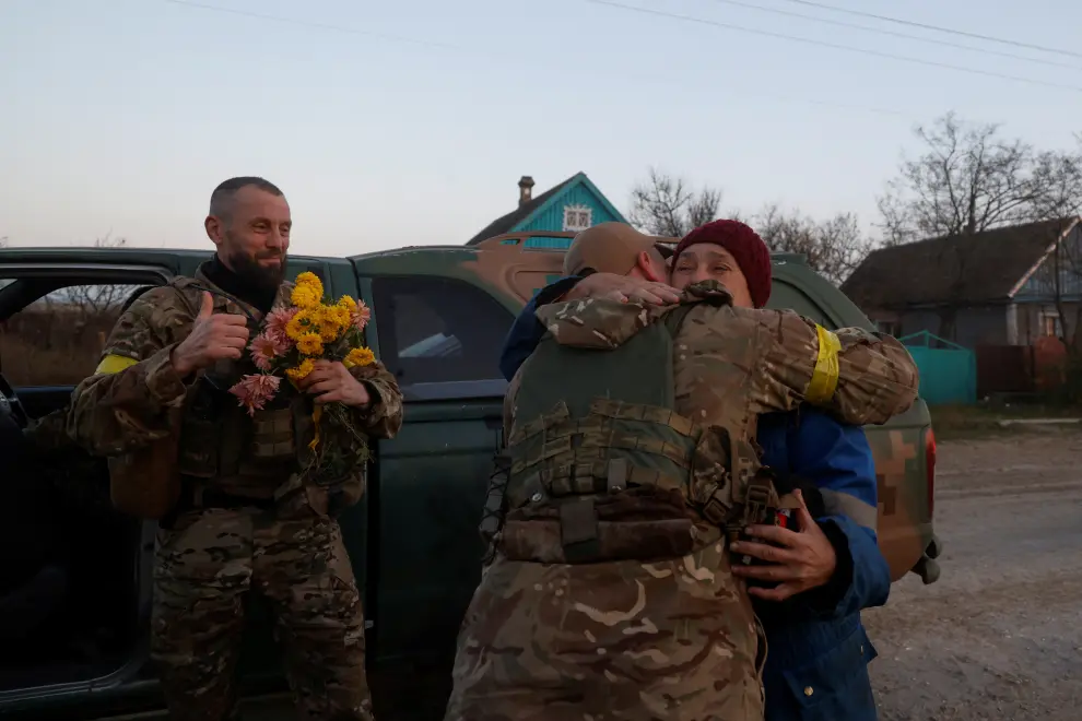 Situación en Jersón, Ucrania, tras el paso de las tropas rusas.