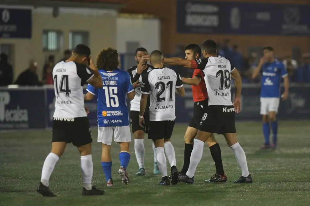 Partido entre el Utebo y el Mérida en la Copa del Rey