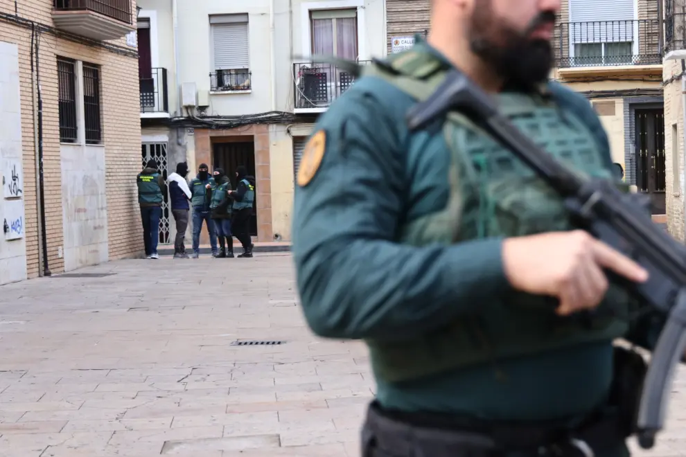 Redada antiterrorista de los Gar en Zaragoza