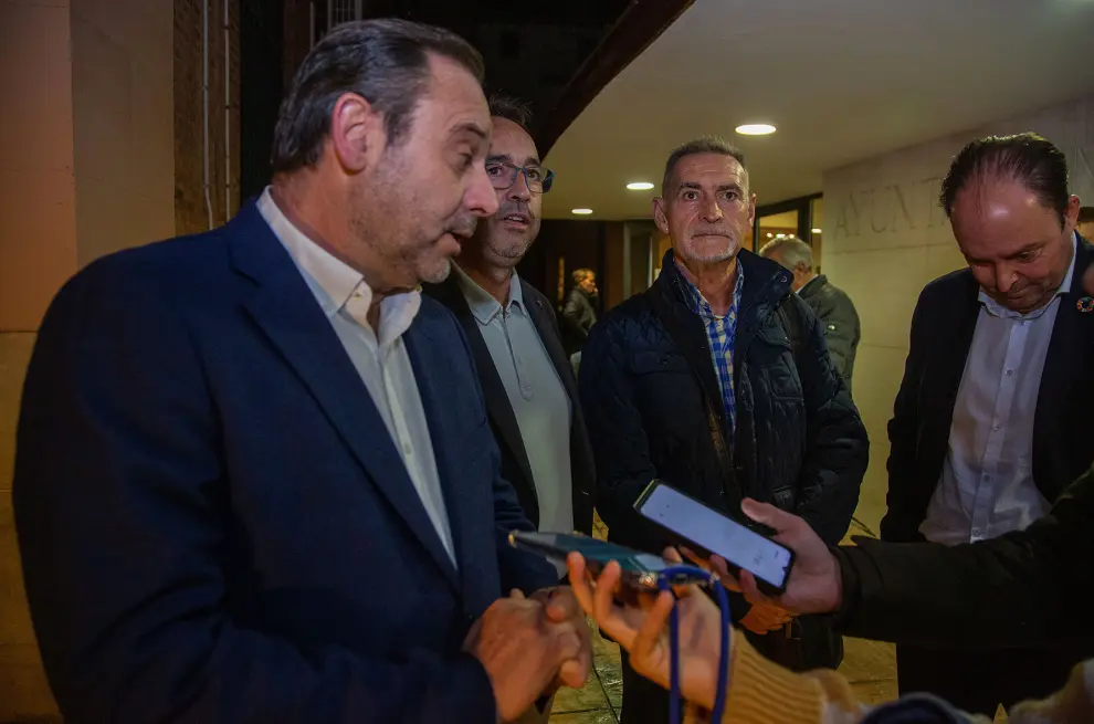 Fotos de la visita del exministro José Luis Ábalos a Calatayud