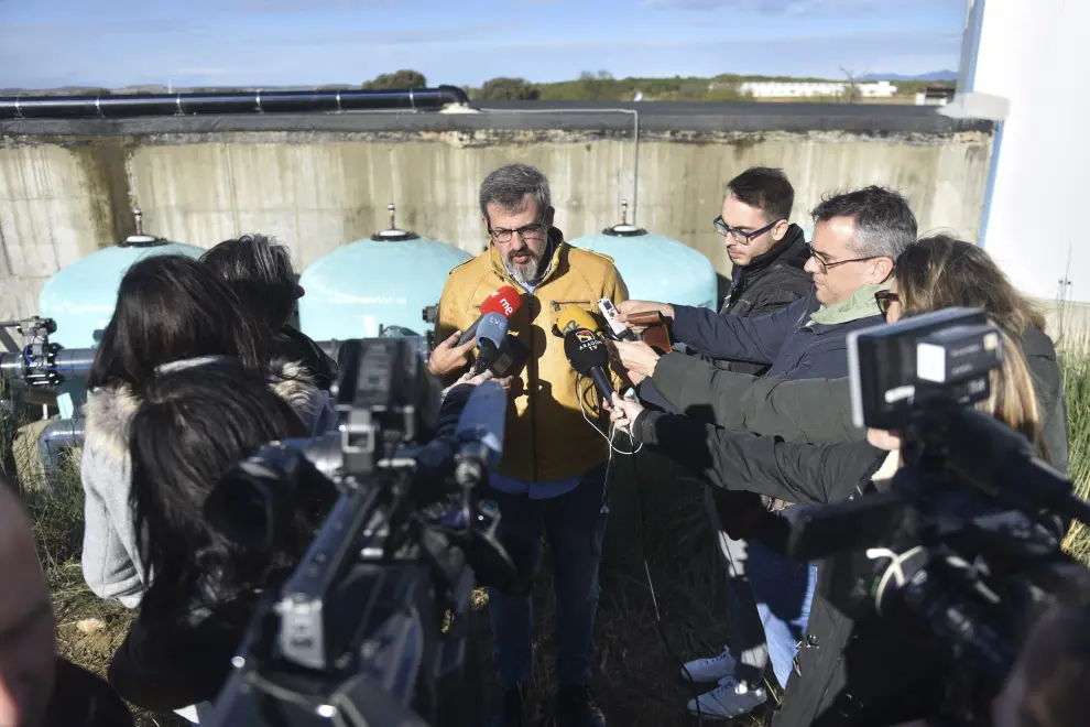 ampliación de la potabilizadora de la toma de agua alternativa en Huesca