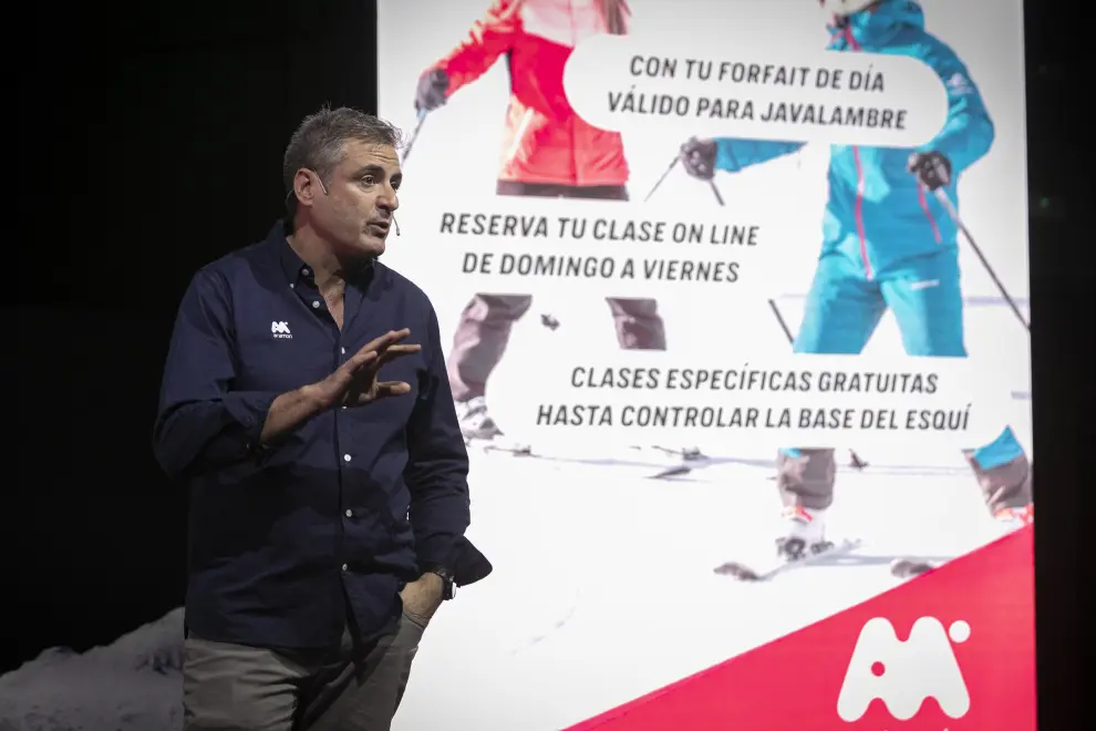 Presentación de la temporada de esquí de Aramón 2022-23 en Madrid