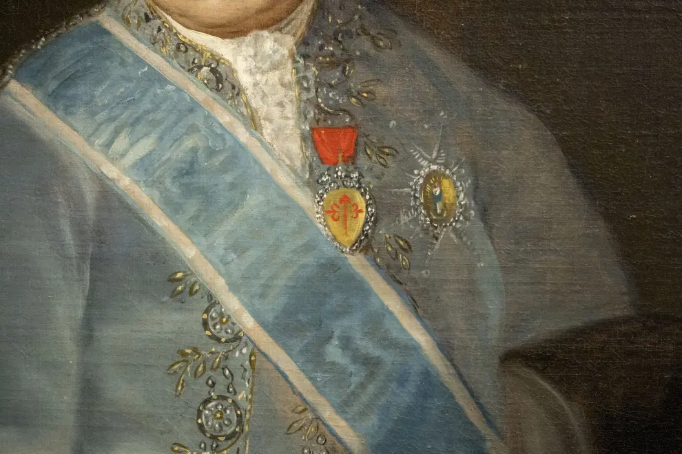 Óleo sobre lienzo 'Miguel de Múzquiz, Conde de Gaus', de Francisco de Goya, se ha incorporado a la colección permanente del Museo Goya de Fundación Ibercaja