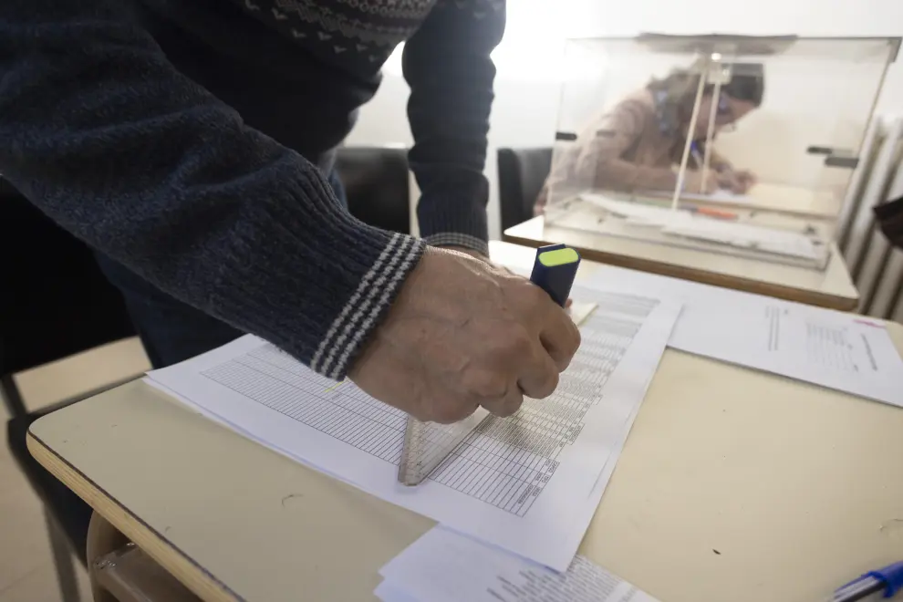 Elecciones sindicales de Educación en el Instituto Goya de Zaragoza