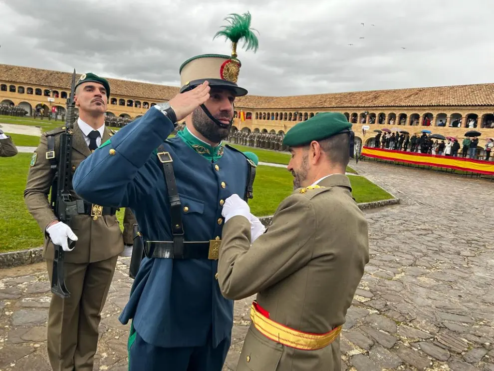 El Regimiento de Infantería Galicia 64 de Cazadores de Montaña de Jaca celebra el Día de la Inmaculada