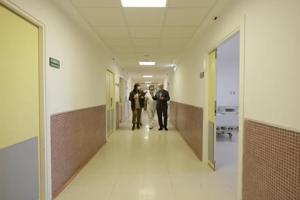Inauguración de la nueva planta de Psiquiatría del Hospital Royo Villanova de Zaragoza