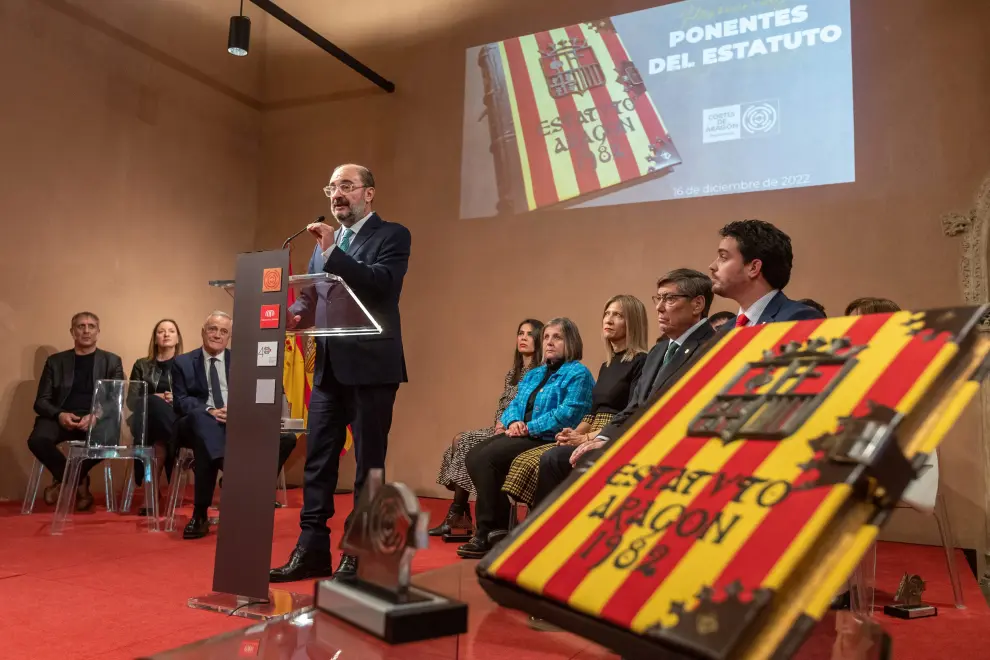 Homenaje Estatuto de Autonomía de Aragón