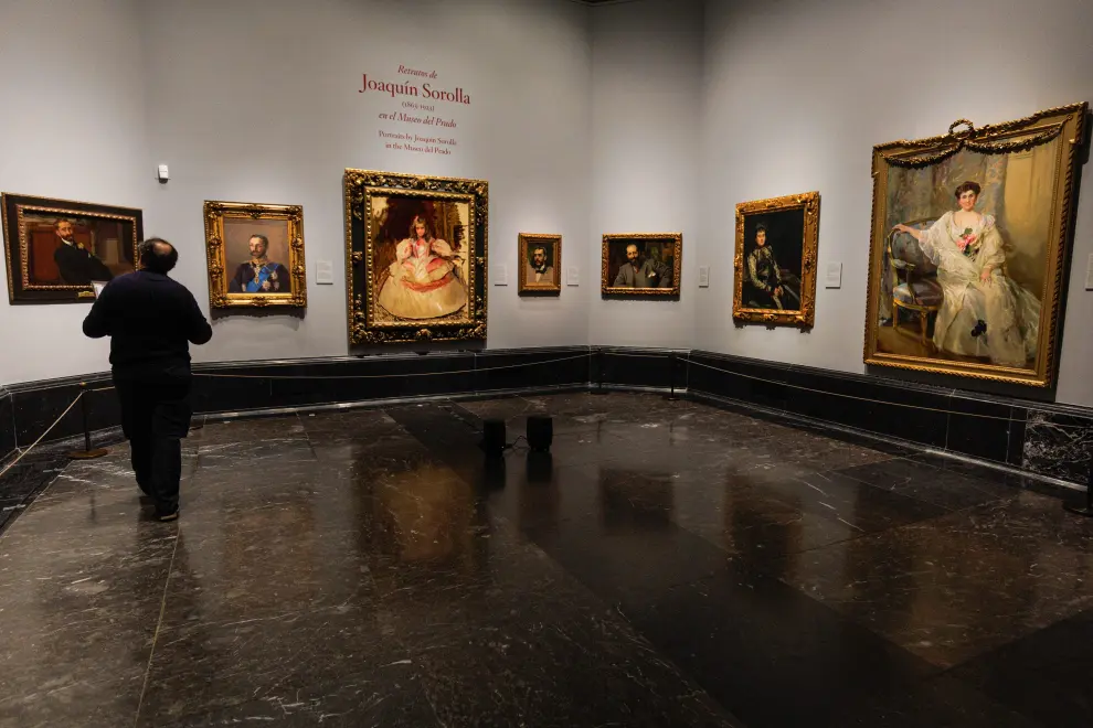 Exposición 'Retratos de Sorolla' en el Museo del Prado