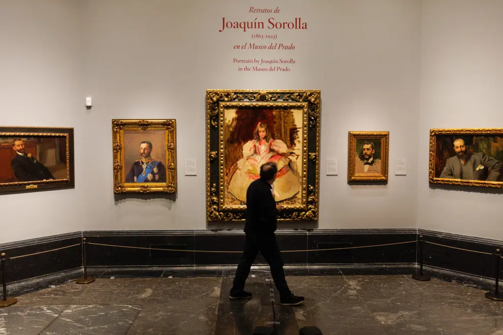 Exposición 'Retratos de Sorolla' en el Museo del Prado