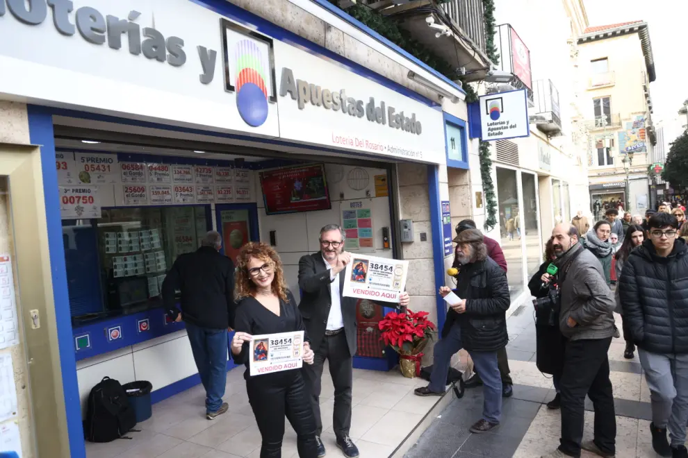 La Administración de Lotería El Rosario ha vendido 10 décimos del número premiado.