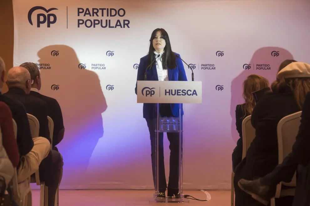 El PP ha proclamado a Lorena Orduna para encabeza la lista del PP de Huesca en la próximas elecciones municipales de 2023.