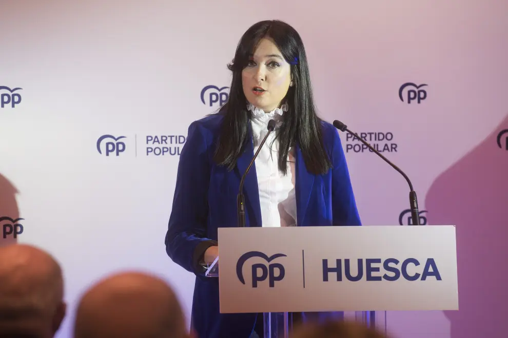 El PP ha proclamado a Lorena Orduna para encabeza la lista del PP de Huesca en la próximas elecciones municipales de 2023.