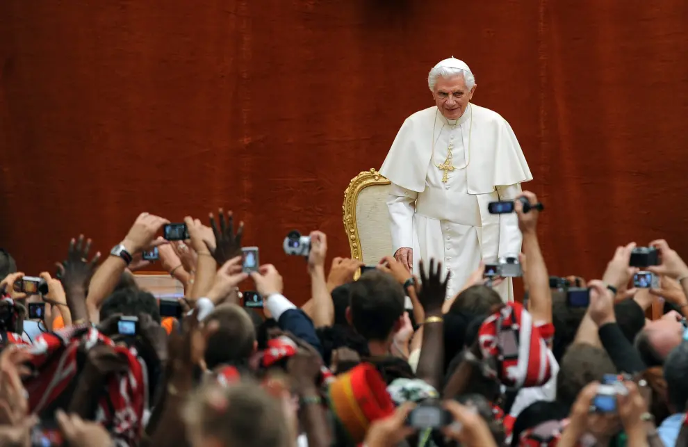 La vida del Papa Benedicto XVI, en imágenes