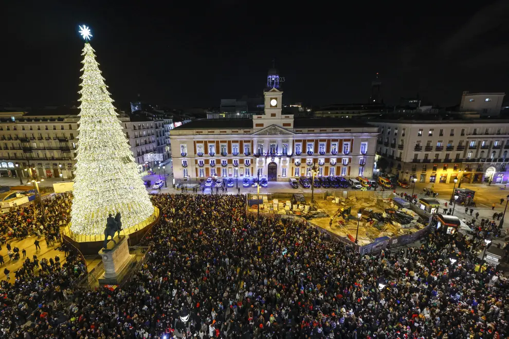 Así se ha celebrado la Nochevieja en España