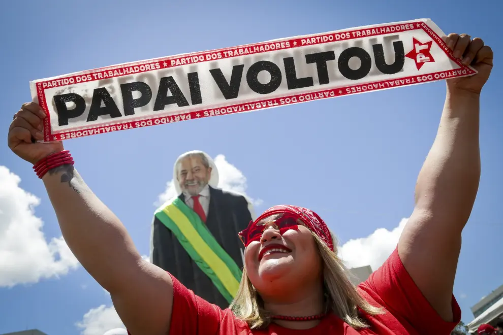 Cerimonia di insediamento a Brasilia del Presidente Lula