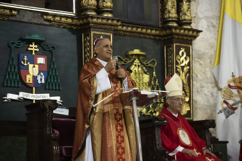 Misa en honor al papa emérito Benedicto XVI en Santo Domingo