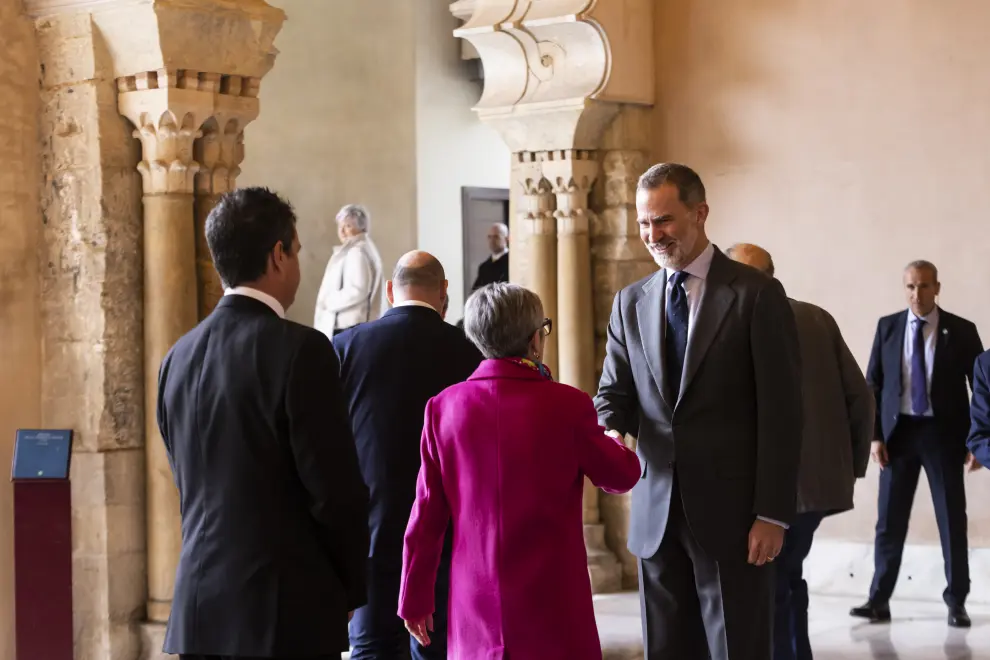 Fotos de la visita del rey Felipe VI a Zaragoza