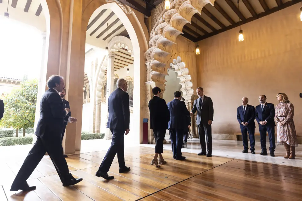 Fotos de la visita del rey Felipe VI a Zaragoza