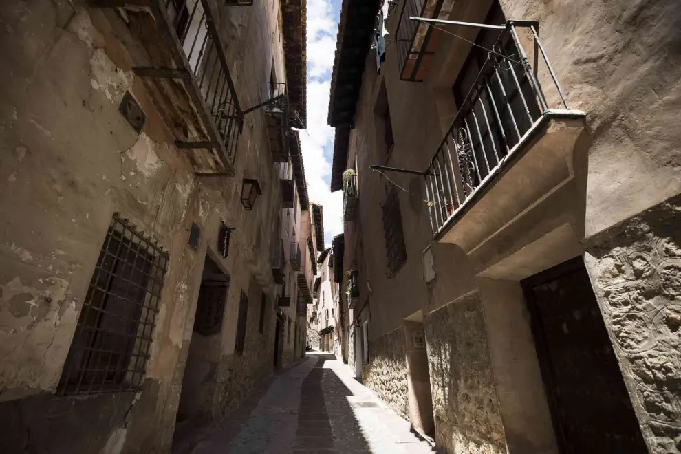 Calle de Albarracín, uno de los pueblos bonitos de Aragón
