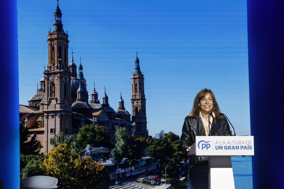 La presentación de los candidatos en Zaragoza.