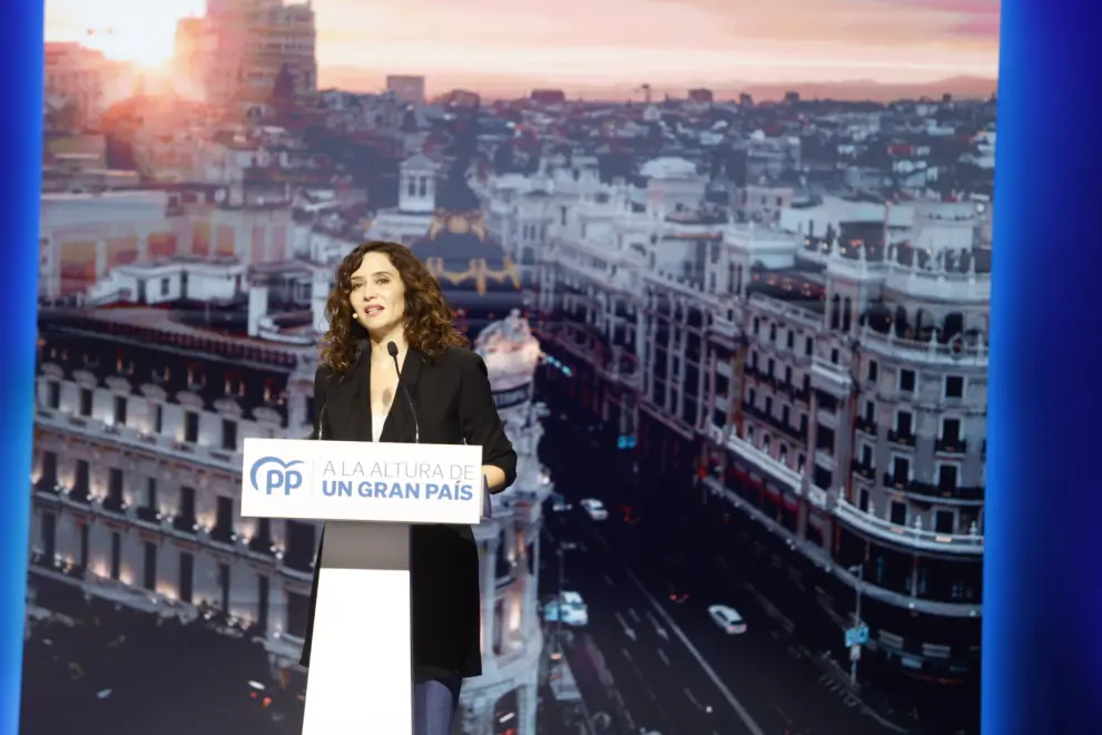 Presentación en Zaragoza de los candidatos del PP.