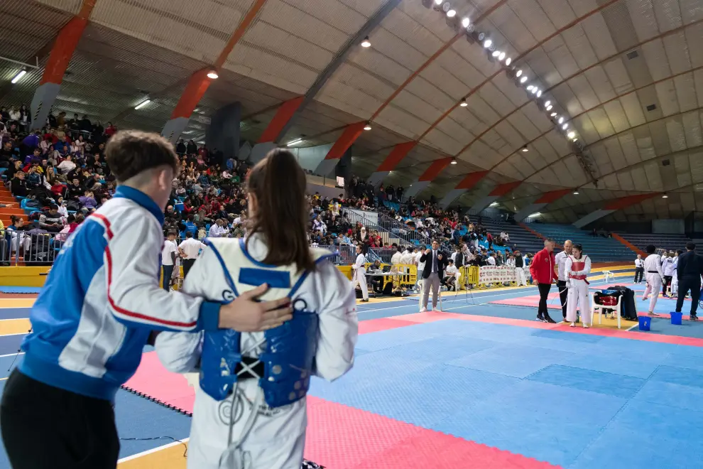 VI Trofeo Ibercaja-Ciudad de Zaragoza de taekwondo, en el Palacio de los Deportes de Zaragoza